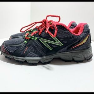 New Balance 610 V2 Trail Running Shoes WT610BP2 Womens Size 5.5 Green Pink Gray